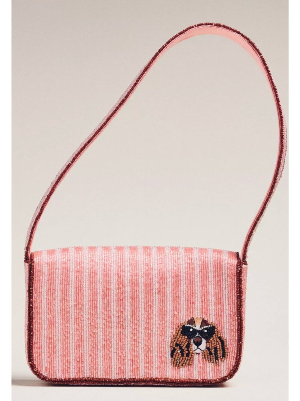The Fiona Beaded Bag: Animal Edition Cocker Spaniel - Picture 2 of 4
